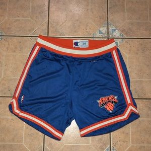 New York knicks champion shorts